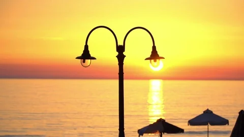 Sunset Romance Stock Footage 78161800