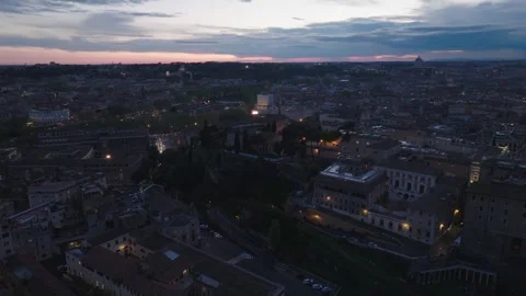 Sunset in Rome 12 Stock Footage 241516249