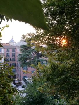 Sunset in Rome, Italy Stock Photos