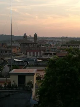Sunset in Rome, Italy Stock Photos