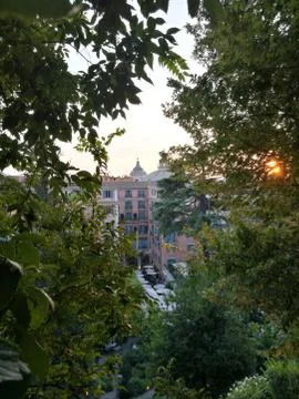 Sunset in Rome, Italy Stock Photos
