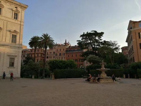 Sunset in Rome, Italy Stock Photos