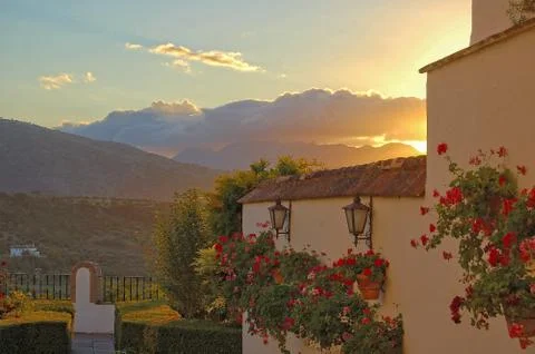 Sunset - Ronda Stock Photos