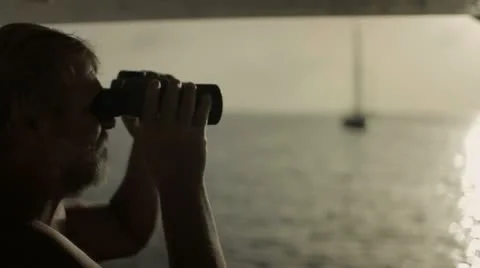 Sunset at the sailing boat 動画素材 12139442