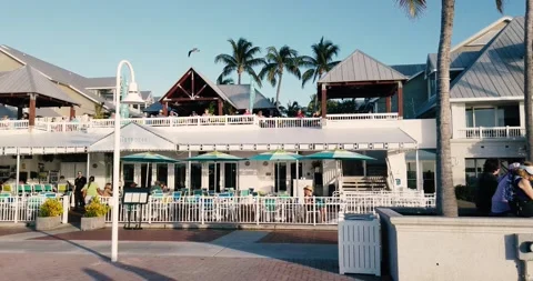 Sunset Salutation on the Streets of Key West Florida Stock-Footage 159791123