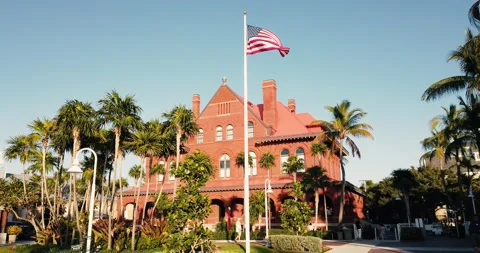 Sunset Salutation on the Streets of Key West Florida Stock-Footage 159791202