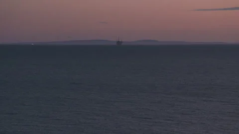Sunset Santa Barbara 4 Stock Footage 144513641
