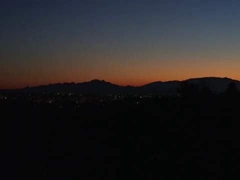Sunset in Santa Fe New Mexico Time lapse Stock-Footage 69922662