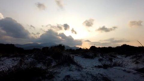 Sunset in Sardinia 動画素材 116370081