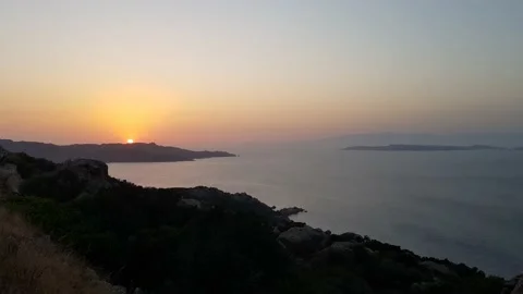 Sunset sardinia Stock Footage 162049616