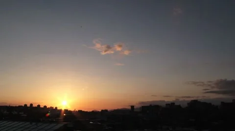 Sunset Scene 01 스톡 동영상 8011299