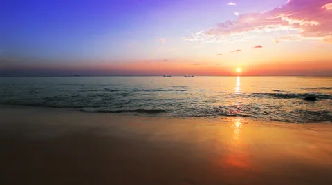 Sunset scene Stock-Footage 22503962