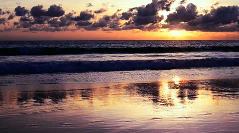 Sunset scene Video stock 23367150