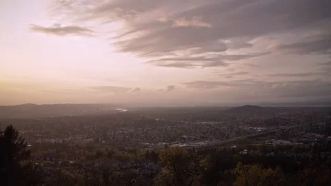 Sunset Scenery Nature Outdoor Stock Footage 127625399