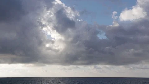 Sunset at sea 22 Stock Footage 128714964