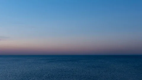 Sunset On The Sea, 4K Timelapse Stock Footage 109349059