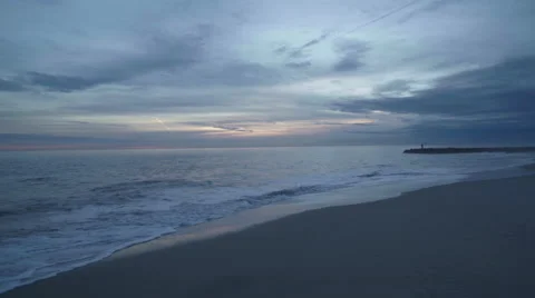 Sunset at Sea in Cape May, New Jersey [Graded] Vidéo 62783306