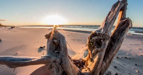 Sunset Sea Dolly Timelapse 4k Video stock 51174669