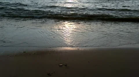 Sunset at sea Stock Footage 11132761