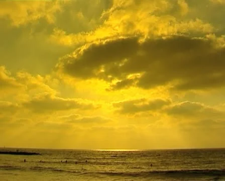 Sunset at the sea Stock Footage 20512272