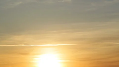 Sunset at the sea Stock Footage 90609253