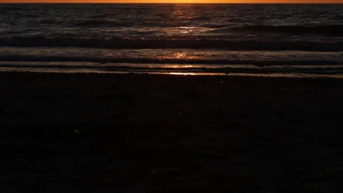 Sunset at the sea Stock Footage 91178561