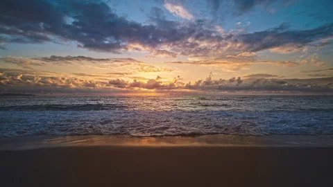 Sunset &amp; Sea Stock Footage 137679365