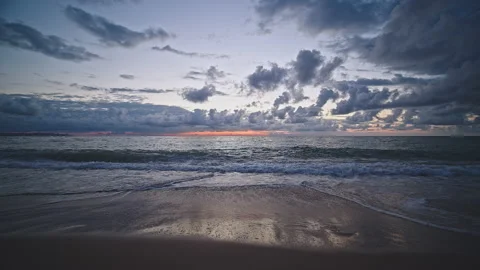 Sunset &amp; Sea Stock Footage 137766523