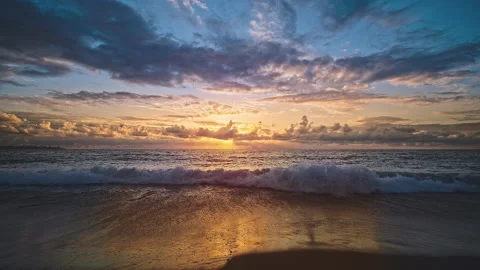 Sunset &amp; Sea Stock Footage 137786027