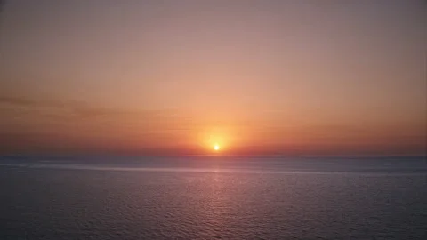 Sunset &amp; Sea Stock Footage 137920369