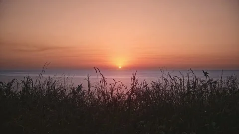 Sunset &amp; Sea Stock Footage 137922104