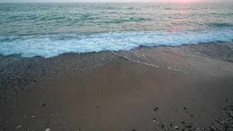 Sunset &amp; Sea Stock Footage 137936794