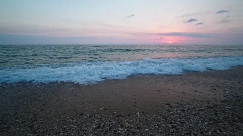Sunset &amp; Sea Stock Footage 137941704