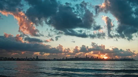 Sunset &amp; Sea Stock Footage 142848973