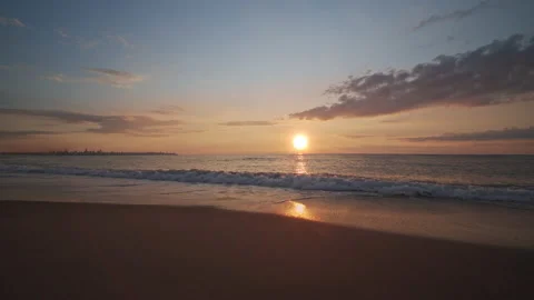 Sunset &amp; Sea Stock Footage 144476878