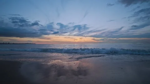 Sunset &amp; Sea Stock Footage 144510709