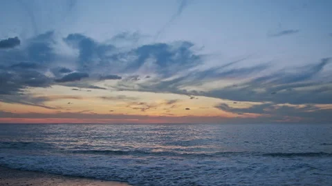 Sunset &amp; Sea Stock Footage 144511028