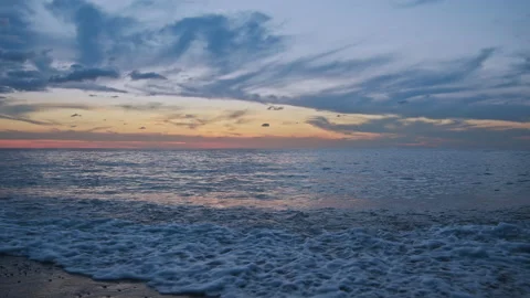 Sunset &amp; Sea Stock Footage 144511604