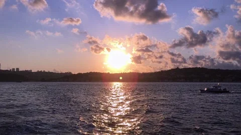 Sunset on the sea 動画素材 146638361