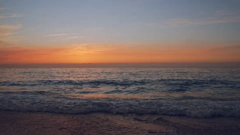 Sunset &amp; Sea Stock Footage 156985259