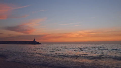 Sunset &amp; Sea Stock Footage 156991886