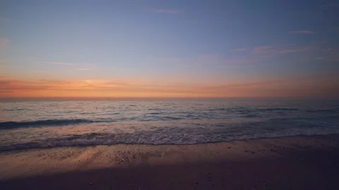Sunset &amp; Sea Stock Footage 156992047