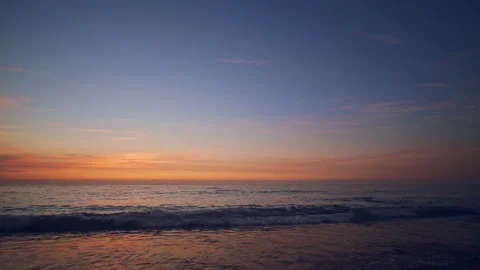 Sunset &amp; Sea Stock Footage 156992260