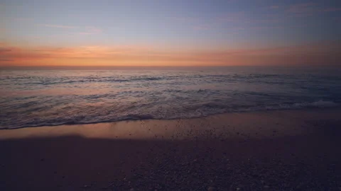 Sunset &amp; Sea Stock Footage 156992580