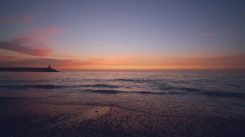 Sunset &amp; Sea Stock Footage 156993404