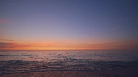 Sunset &amp; Sea Stock Footage 156993557