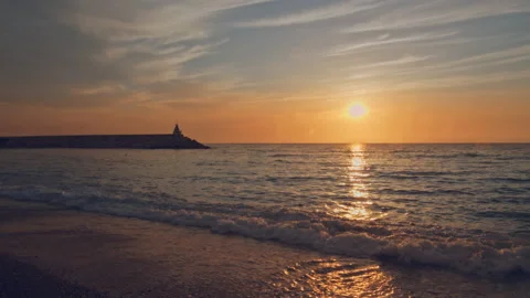 Sunset &amp; Sea Stock Footage 157026577
