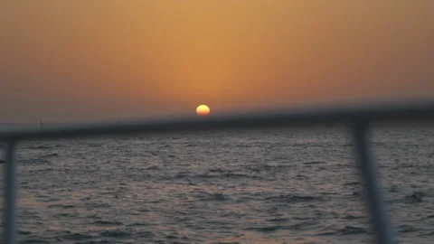 Sunset at sea Vídeo Stock 157142100