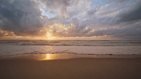 Sunset &amp; Sea Stock Footage 157382783