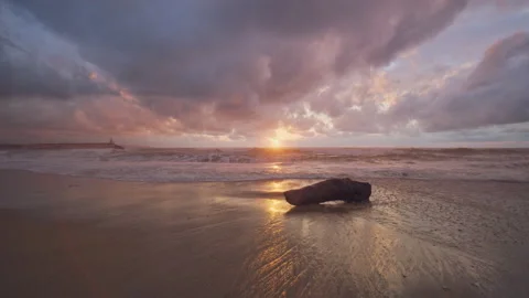 Sunset &amp; Sea Stock Footage 157386269